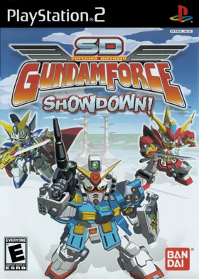 SD Gundam Force - Showdown! box cover front